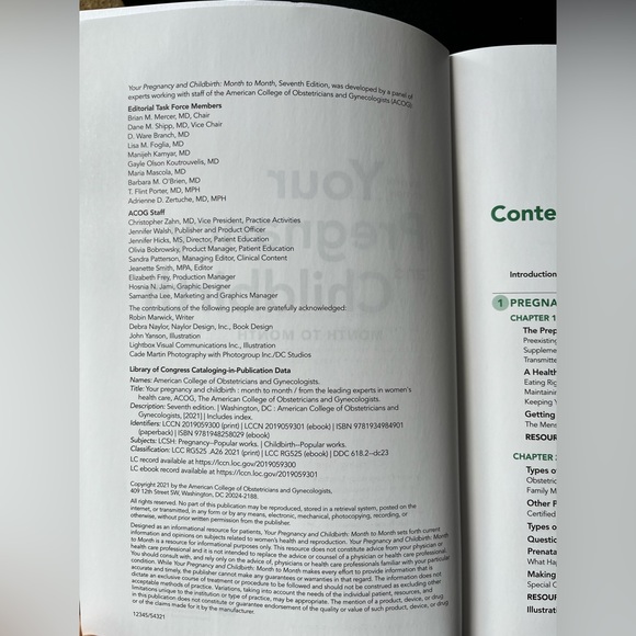 Pregnancy and Childbirth Book - Picture 3 of 3